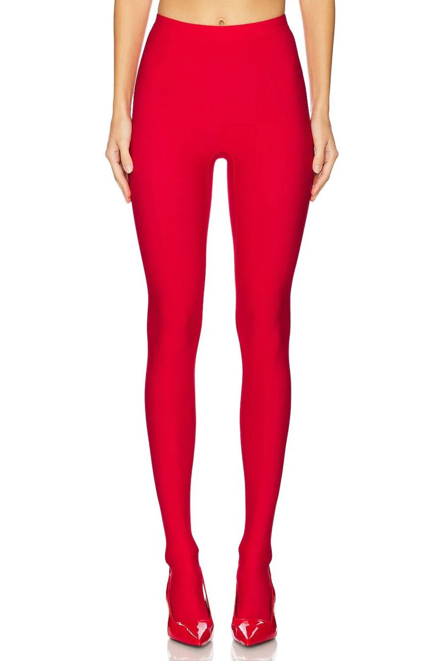 Cultnaked Skin Footed Legging High Waisted Jersey Minimalist Streetwear Y2k M